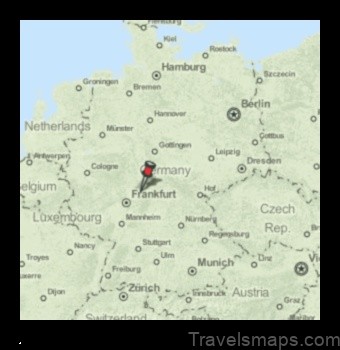 Map of Schotten Germany