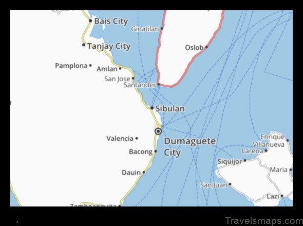Map of Sibulan Philippines