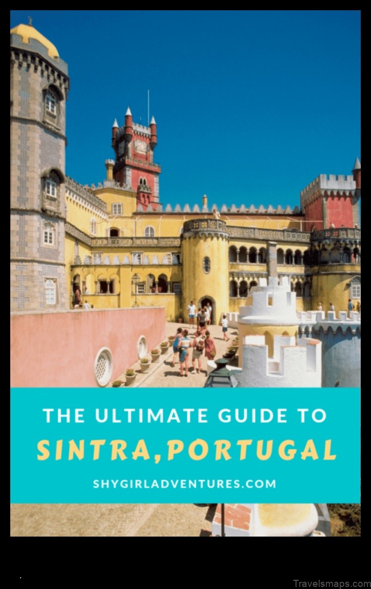 Map of Sintra Portugal