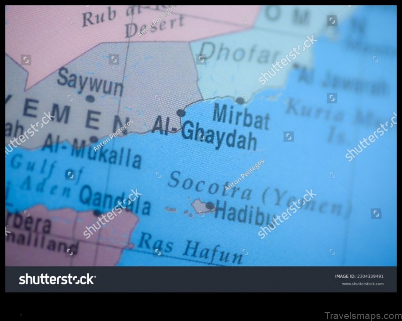 Map of Al Ghaylah Yemen