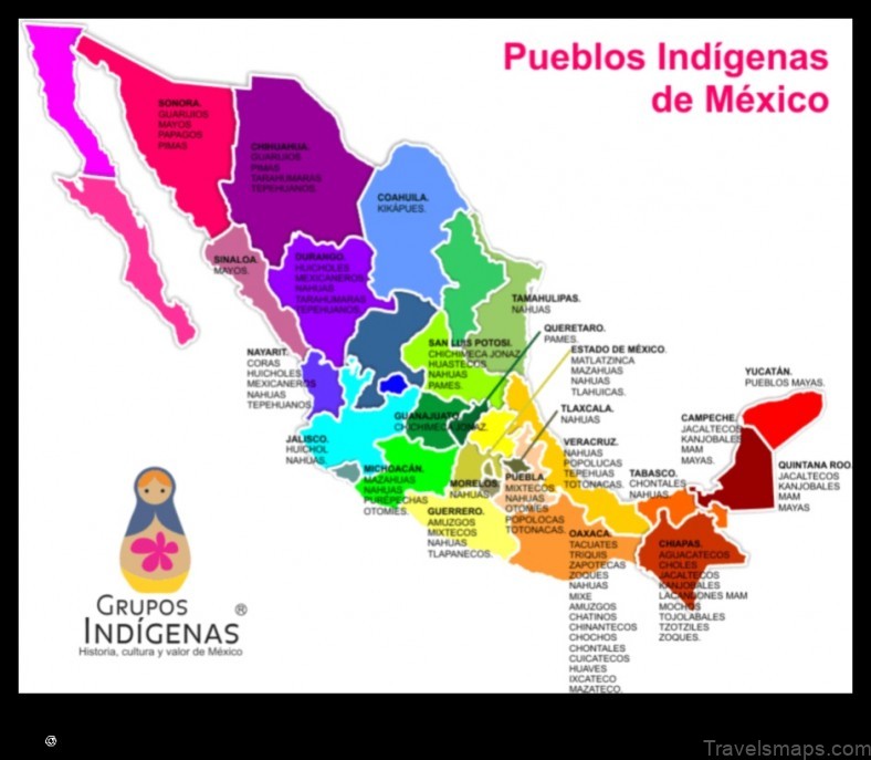 Map of Doxhicho Mexico