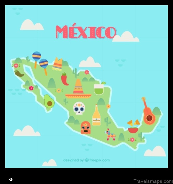 Map of Doxhicho Mexico