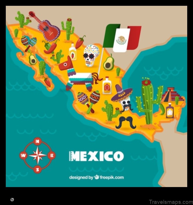 Map of Doxhicho Mexico