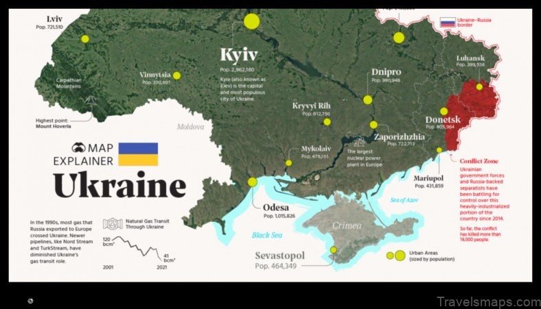 Map of Kaydaki Ukraine