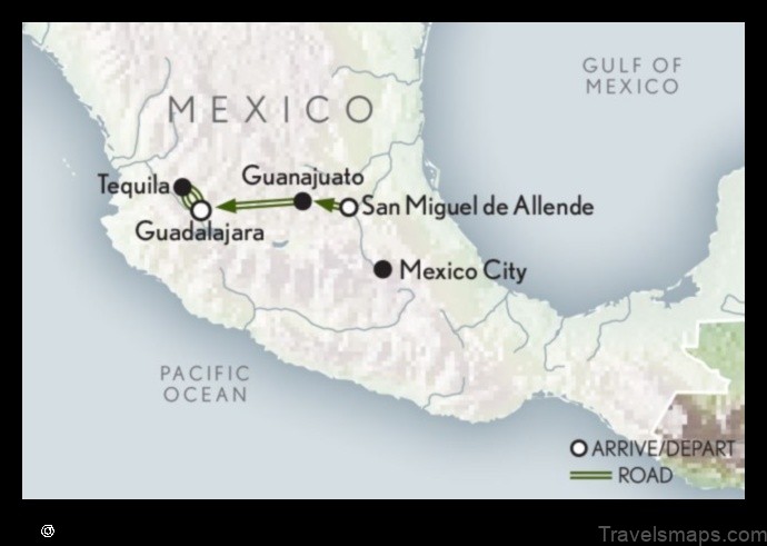 Map of La Colonia Mexico