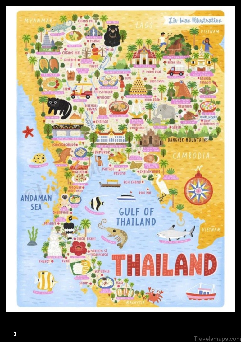 Map of Pho Thale Thailand