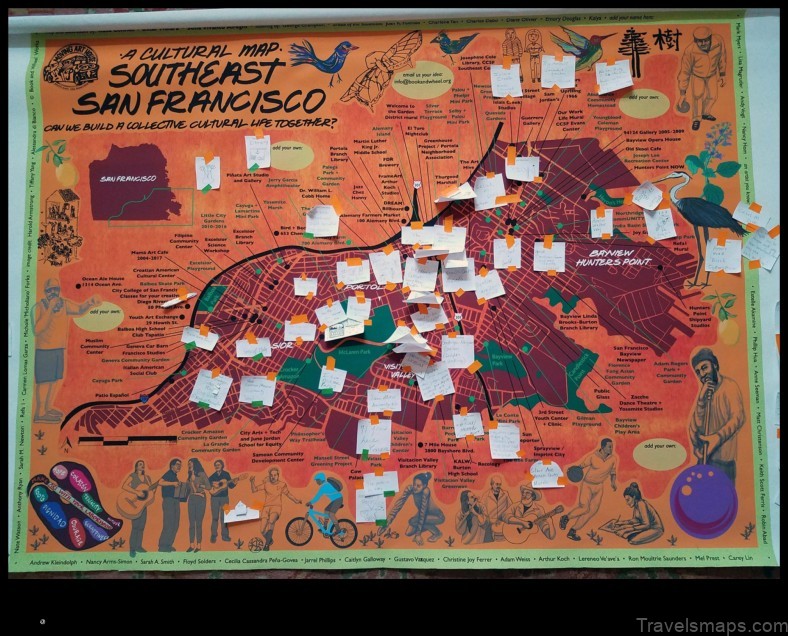 Map of San Francisco Pujiltic Mexico