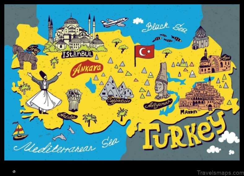 Map of Tanyeri Turkey