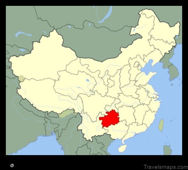 Map of Wangjia China