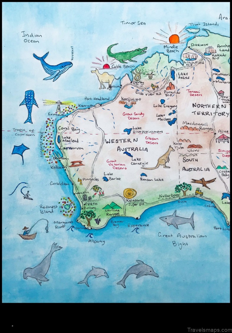 Map of Rosewater Australia