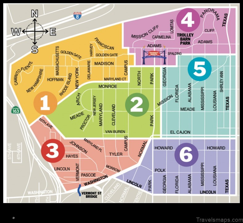 Map of University Heights United States