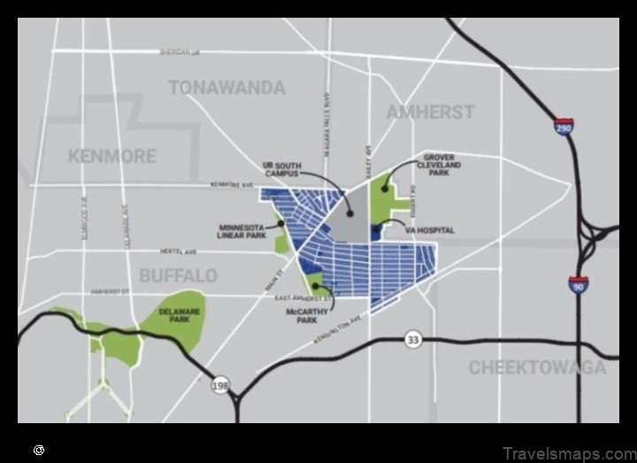 Map of University Heights United States