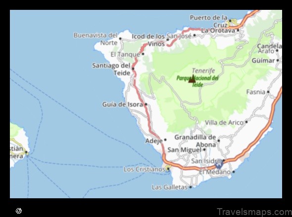 Map of Guía de Isora Spain