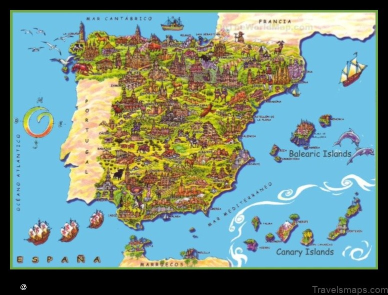 Map of Saúca Spain