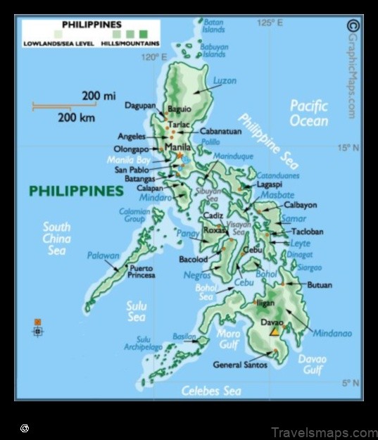 Map of Tignoan Philippines