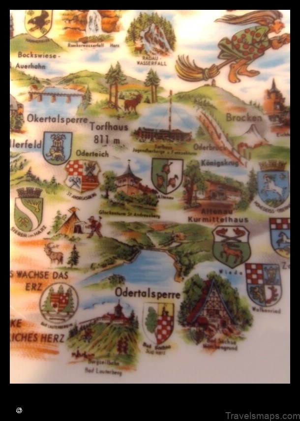 Map of Tirschenreuth Germany