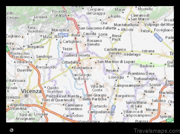 Map of Tombolo Italy