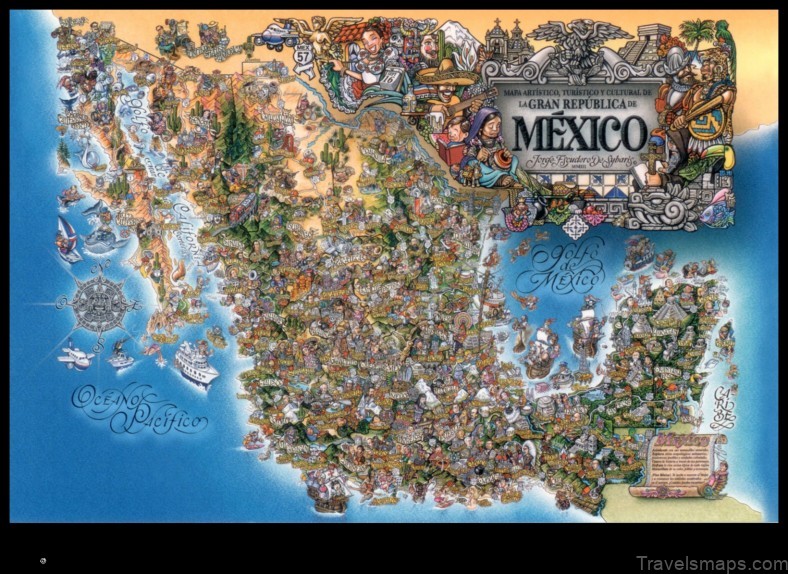 Map of Tomendán Mexico