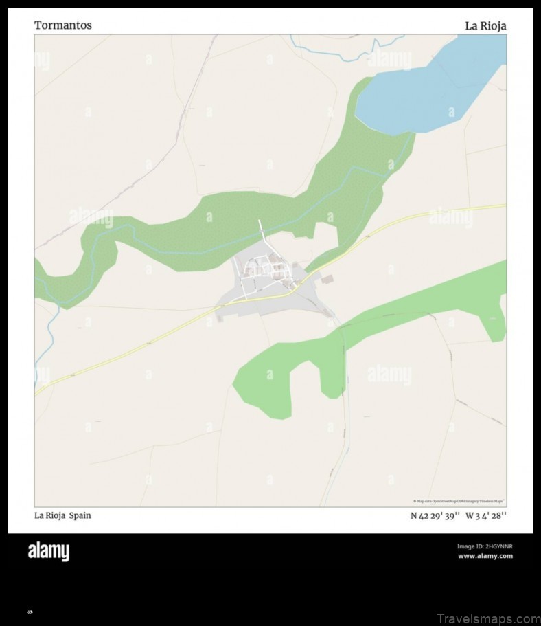 Map of Tormantos Spain