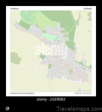 Map of Torphins United Kingdom