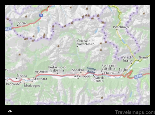 Map of Torre di Santa Maria Italy