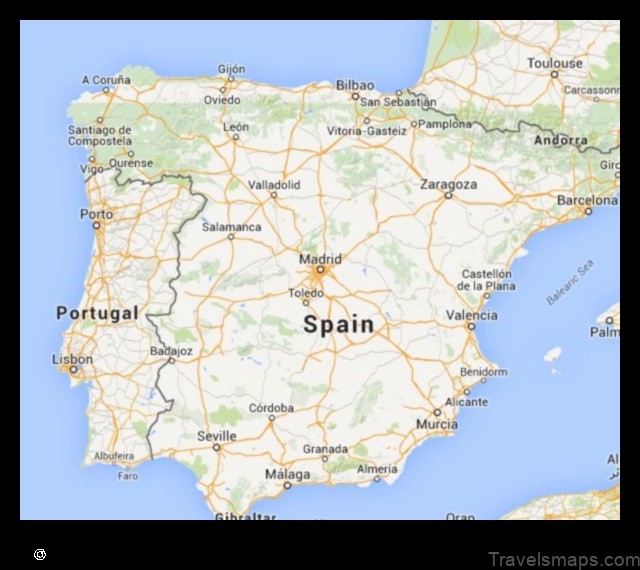 Map of Torreblacos Spain