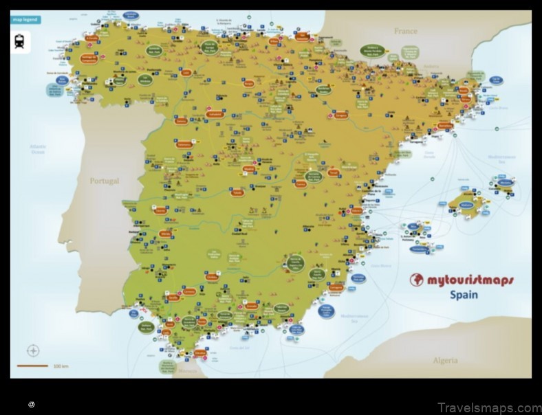 Map of Totanés Spain