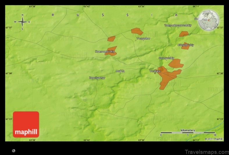 Map of Tsementnozavodskiy Russian Federation