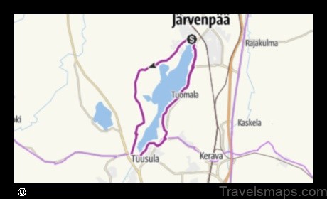 Map of Tuusula Finland