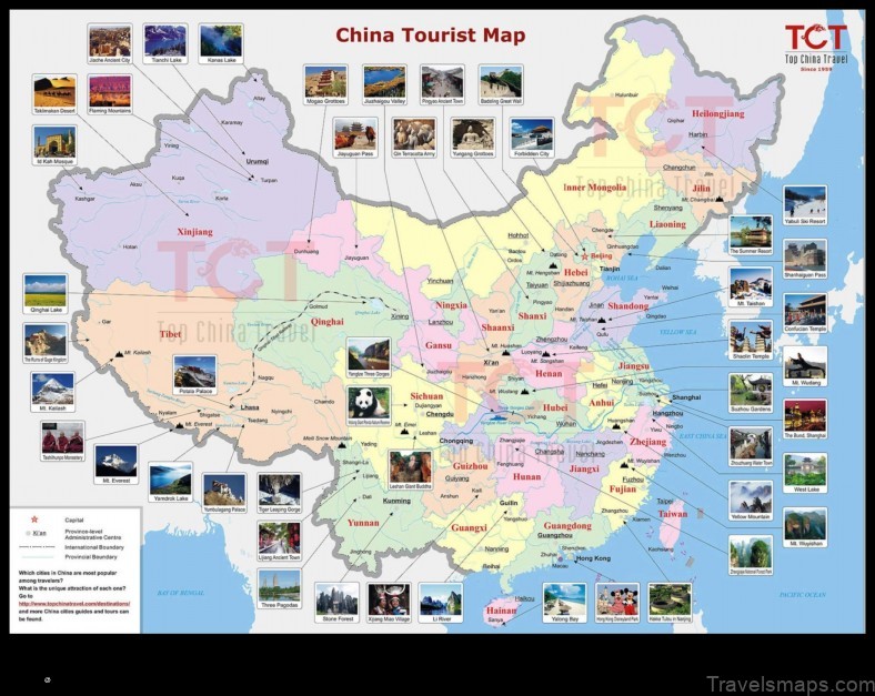 Map of Tuzhai China