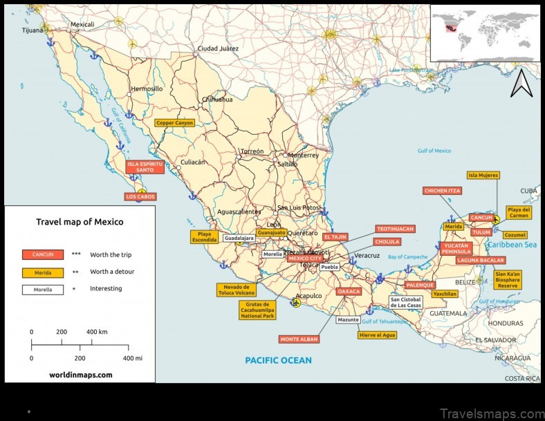 Map of Tzajalá Mexico