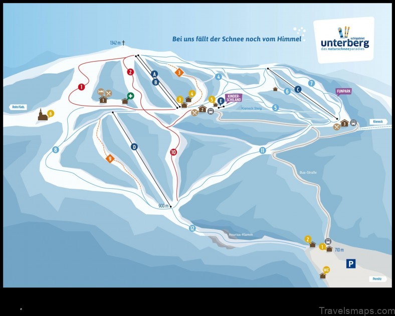 Map of Unterbergla Austria