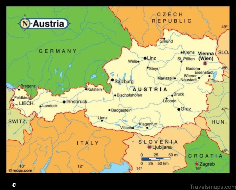 Map of Unterwagram Austria