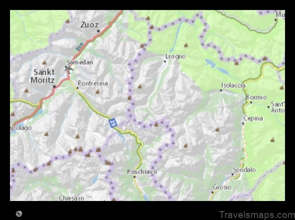 Map of Vago Italy