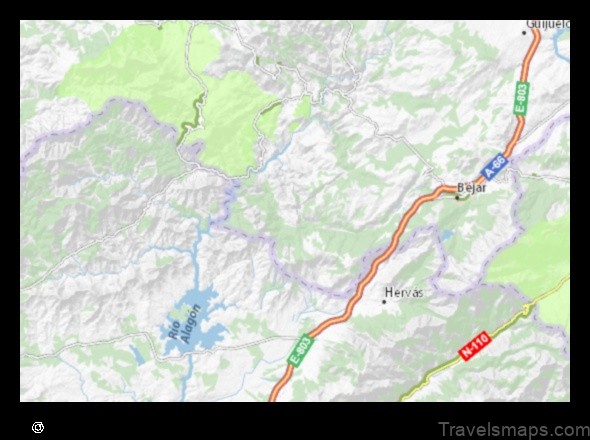 Map of Valdelageve Spain