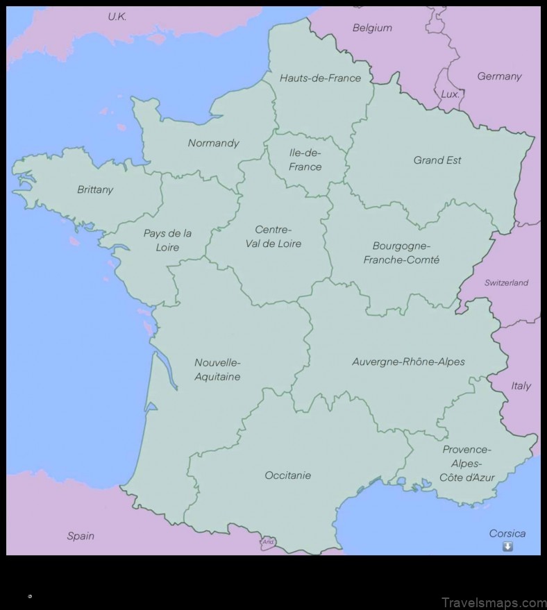 Map of Vedène France