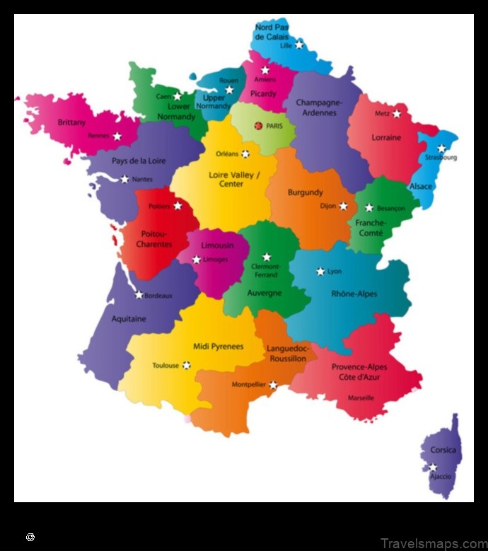 Map of Vedène France