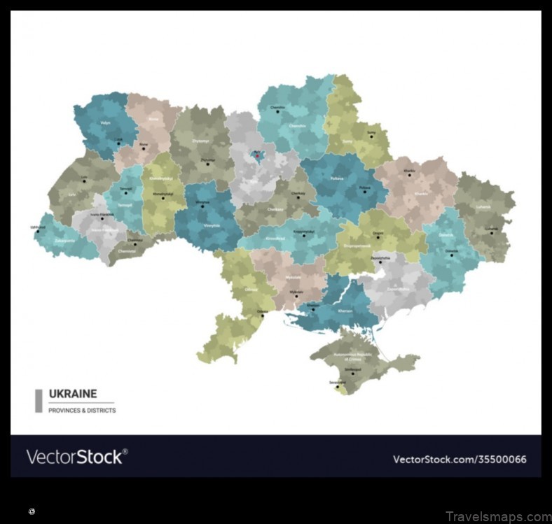 Map of Verkhivtseve Ukraine