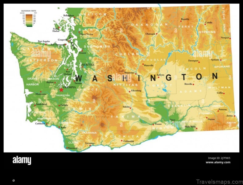 Map of Vernon United States