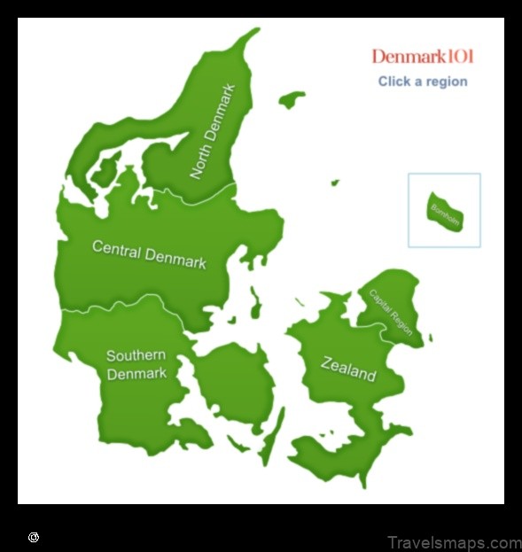 Map of Vestbjerg Denmark