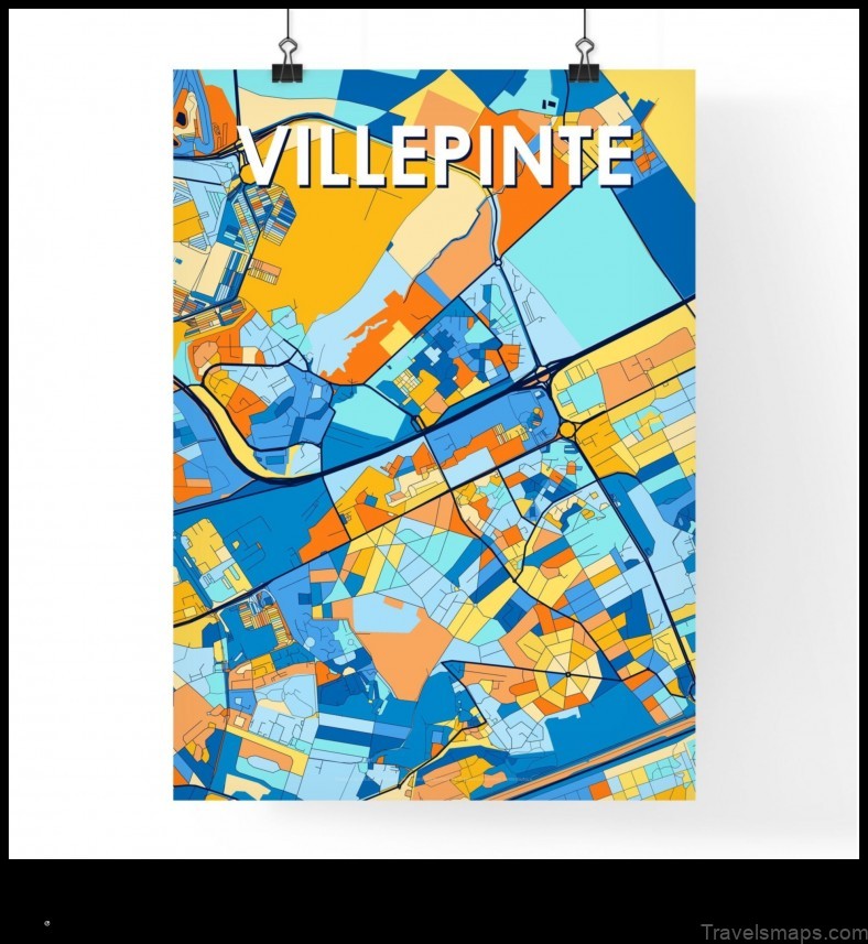 Map of Villepinte France