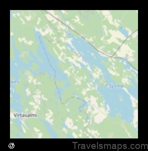 Map of Virtasalmi Finland