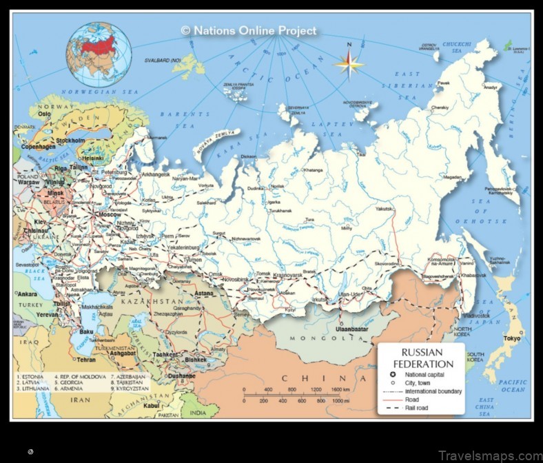 Map of Vorobyovo Russian Federation