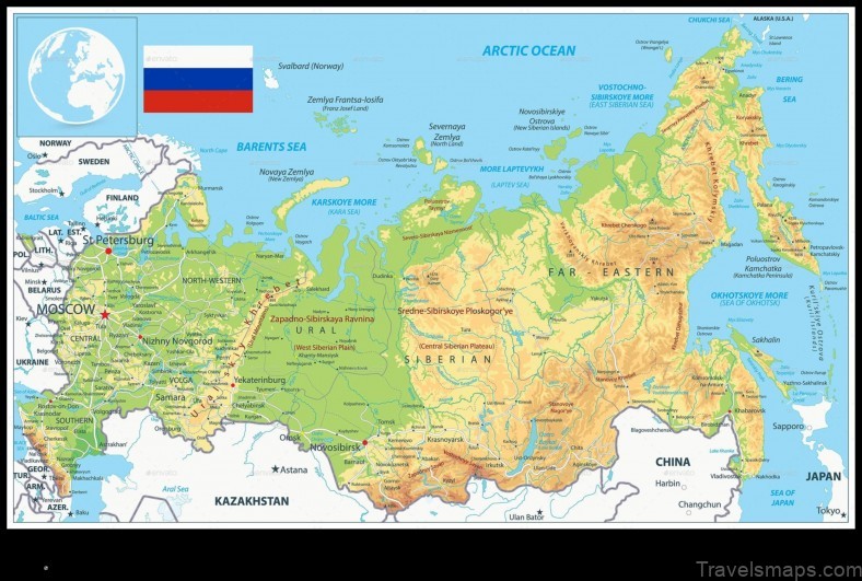 Map of Vychegodskiy Russian Federation