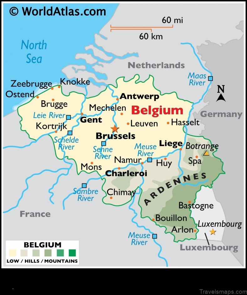 Map of Waarloos Belgium