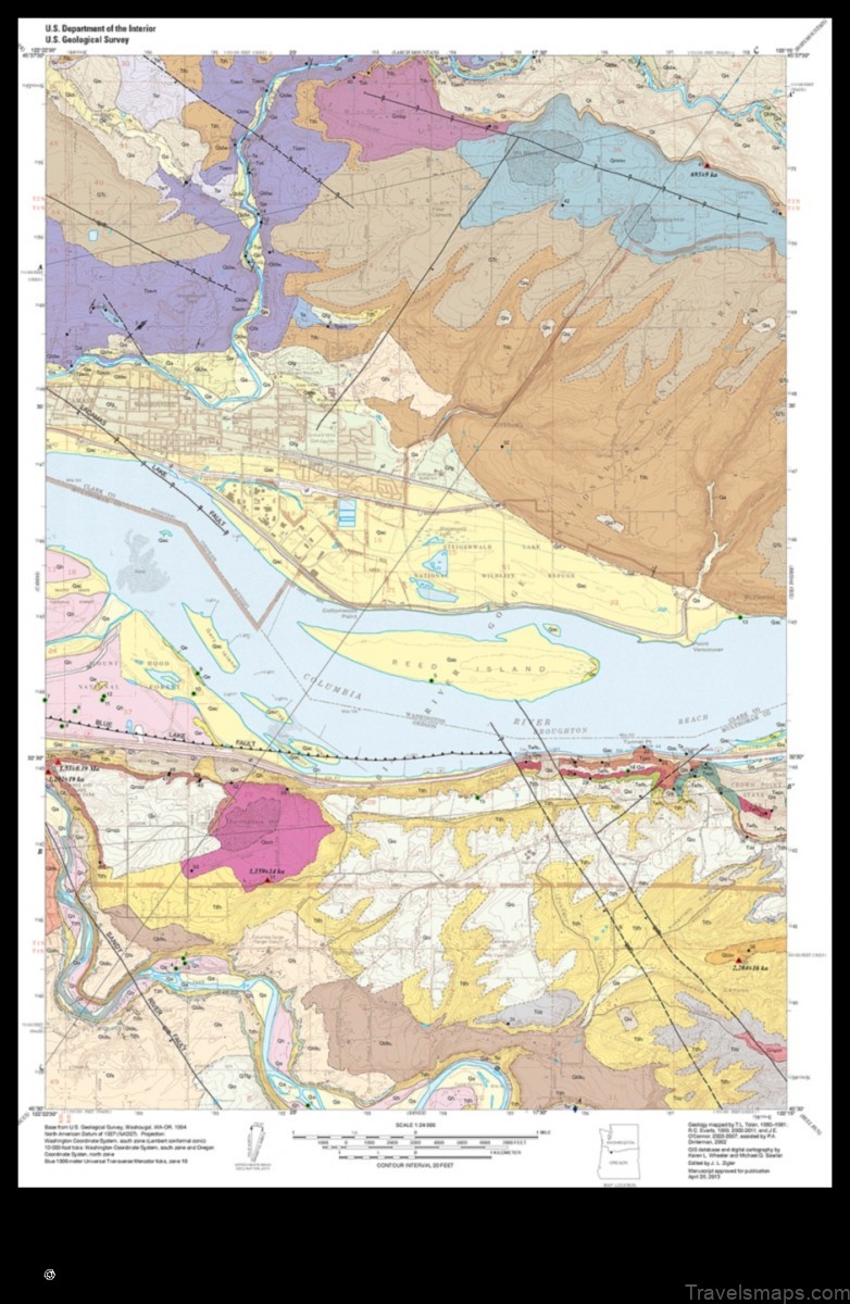 Map of Washougal United States