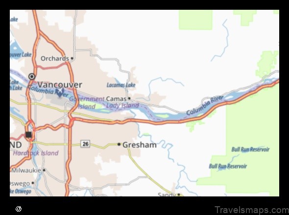 Map of Washougal United States