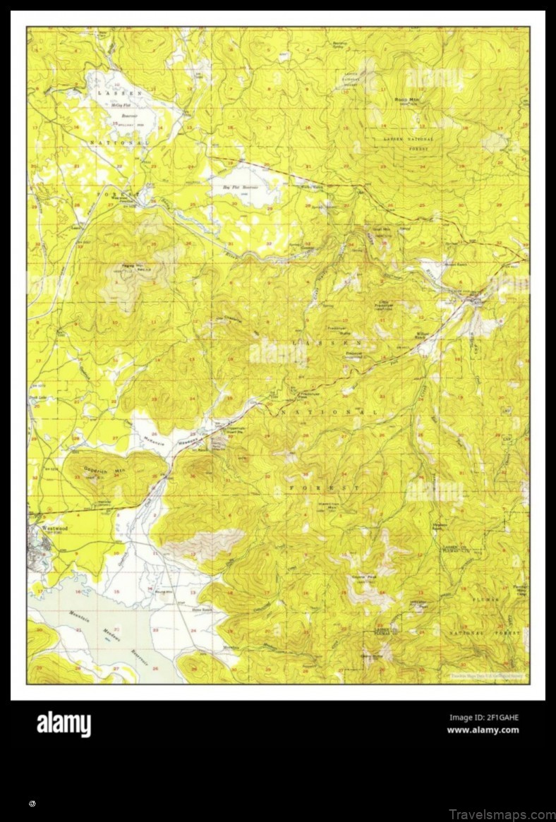 Map of Westwood United States