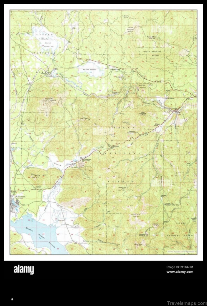 Map of Westwood United States