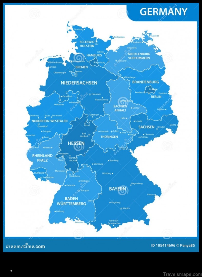 Map of Wieren Germany